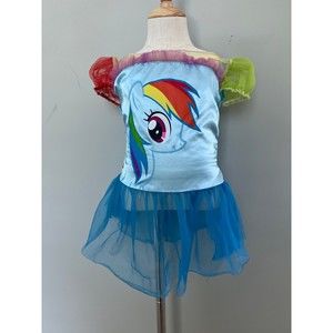 Girls My Little Pony Rainbow Dash Toddler Costume Child Girl Halloween Costumes